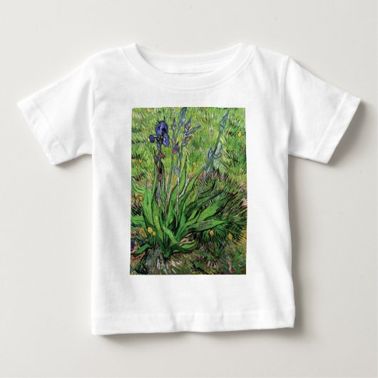 T-shirt Pour Bébé Vincent Van Gogh - Iris Nature Lover Fine Art (Devant)