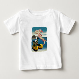T-shirt Pour Bébé Vintage Italie