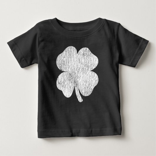 T-shirt Pour Bébé Vintage Shamrock (Devant)