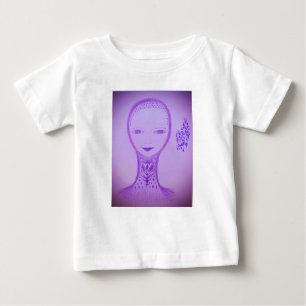 T-shirt Pour Bébé Violet