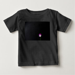 T-shirt Pour Bébé Violet Fleur iccna