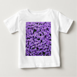 T-shirt Pour Bébé Violets T-shirt bébé Fleurs violettes