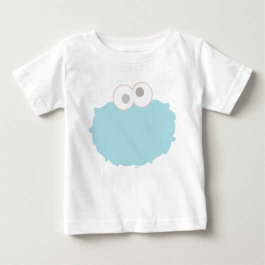 T-shirt Pour Bébé Visage du monstre de biscuits pour bébé (Devant)