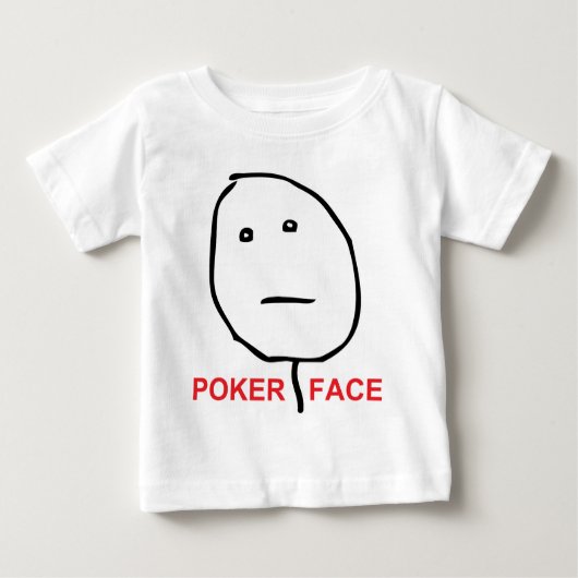 T-shirt Pour Bébé Visage Meme de rage de visage de tisonnier (Devant)