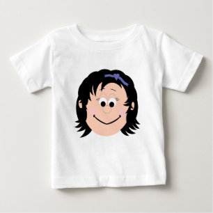 T-shirt Pour Bébé Visages et graphismes amusants pour les enfants