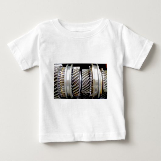 T-shirt Pour Bébé Vitesses industrielles (Devant)