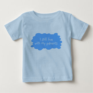 T-shirt Pour Bébé Vivez avec les parents garçon