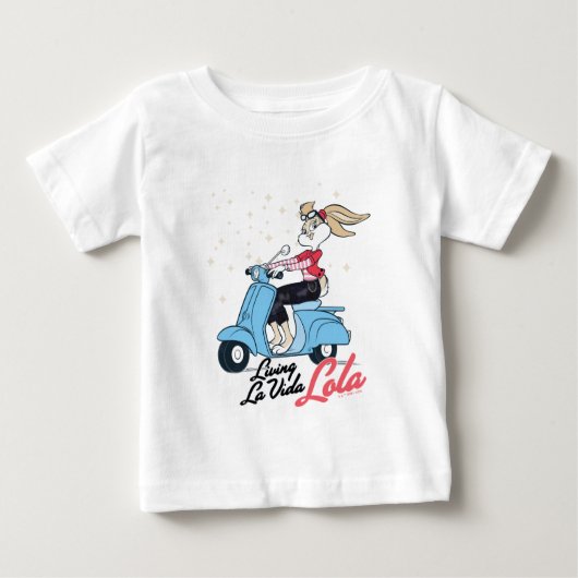 T-shirt Pour Bébé Vivre La Vida Lola Scooter Graphic (Devant)