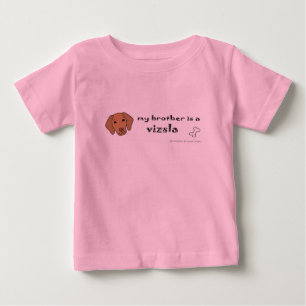 T-shirt Pour Bébé VizslaFrère