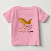 T-shirt Pour Bébé vogue exquise (Dos)