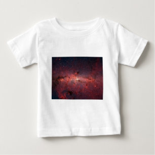 T-shirt Pour Bébé Voie Lactée Centre Galactique, Étoiles, Nuages, Cl