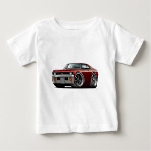 T-shirt Pour Bébé Voiture 1971-72 marron de nova