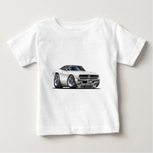 T-shirt Pour Bébé Voiture de blanc de chargeur de Dodge
