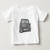 T-shirt Pour Bébé voiture rétro (Devant)