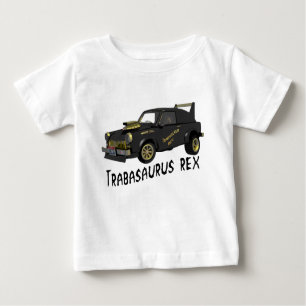 T-shirt Pour Bébé Voiture Trabant Est Allemande Personnalisée