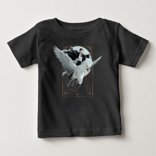 T-shirt Pour Bébé Vol Anime HARRY POTTER™ avec Buckbeak (Devant)