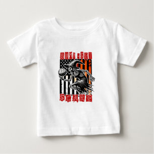T-shirt Pour Bébé Volley-ball éffrayant : Bump Set Scare Designs