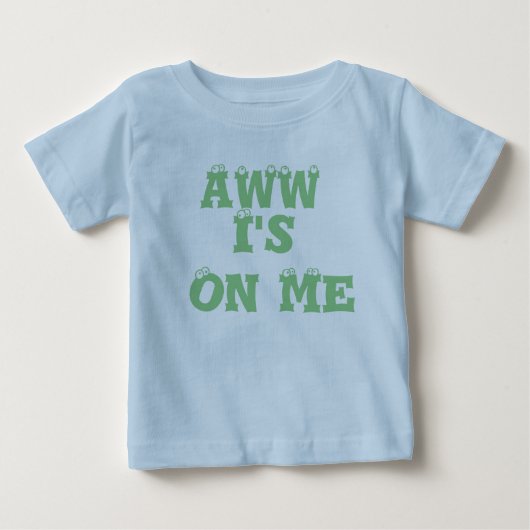 T-shirt Pour Bébé Votre Baby Romper Personnalisé (Devant)