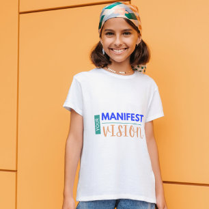 T-shirt Pour Bébé Votre vision du manifeste
