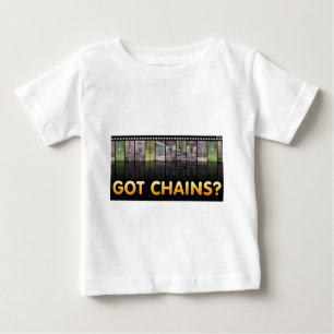T-shirt Pour Bébé Vous avez des chaînes ?