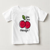 T-shirt Pour Bébé Vous Êtes Cherrifique (Devant)