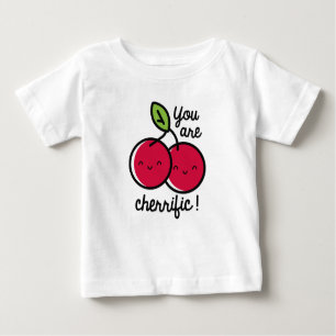 T-shirt Pour Bébé Vous Êtes Cherrifique