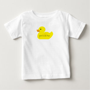 T-shirt Pour Bébé Vous êtes le canard en caoutchouc