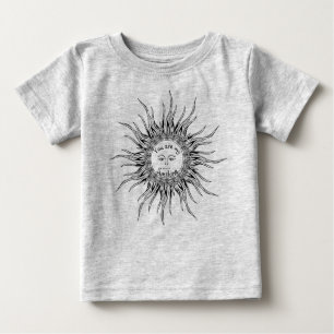 T-shirt Pour Bébé Vous êtes My Sunshine Cute Souriant Sun Art