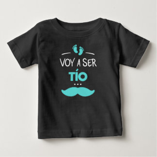 T-shirt Pour Bébé Voy a ser tio