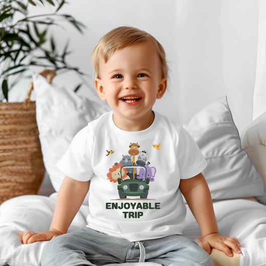T-shirt Pour Bébé Voyage agréable