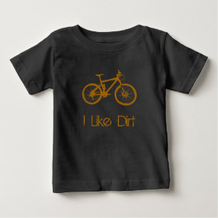 T-shirt Pour Bébé VTT Dirt