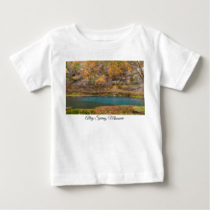T-shirt pour bébé vue printemps de l'allée