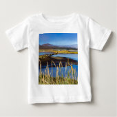 T-shirt Pour Bébé Vue sur Saudarkrokur et Skagafjordur, Islande (Devant)