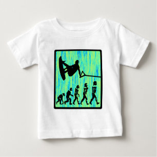 T-shirt Pour Bébé Wakeboard a dénommé l'évolution