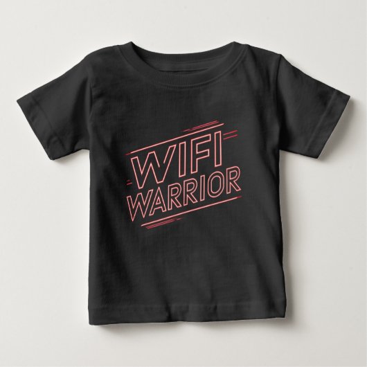 T-shirt Pour Bébé Warrior WiFi - T-shirt bébé (Devant)