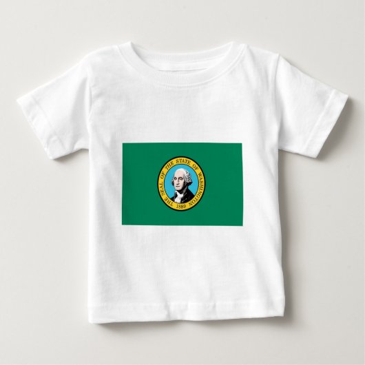 T-shirt Pour Bébé Washington (Devant)