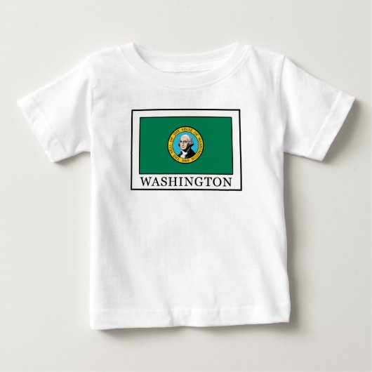 T-shirt Pour Bébé Washington (Devant)