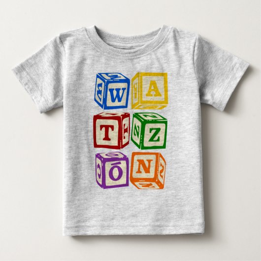 T-shirt Pour Bébé Watzónkids (Devant)