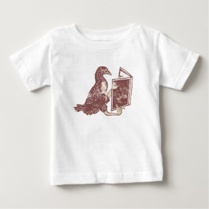 T-shirt Pour Bébé Weka Bird Lire un livre