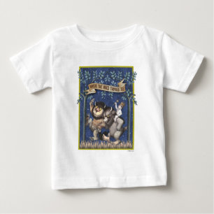 T-shirt Pour Bébé Where the Wild Things Are Graphique
