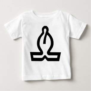 T-shirt Pour Bébé White Bishop