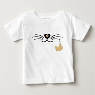 T-shirt Pour Bébé Whuwers de chat