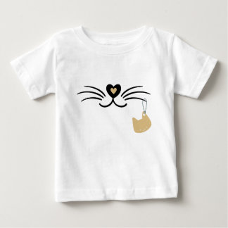 T-shirt Pour Bébé Whuwers de chat