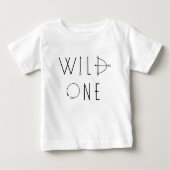 T-shirt Pour Bébé Wild One (Devant)