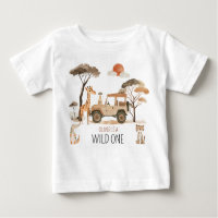 Wild One Boy 1er Anniversaire Safari