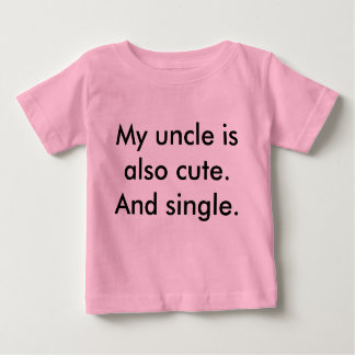 T-shirt Pour Bébé Wingman d'oncle