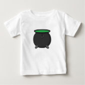 T-shirt Pour Bébé Witch Cauldron (Devant)