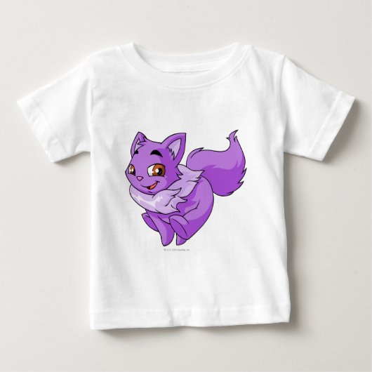 T-shirt Pour Bébé Wocky Purple (Devant)