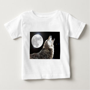 T-shirt Pour Bébé Wolf & Moon