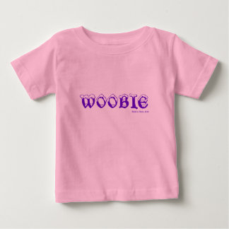 T-shirt Pour Bébé Woobie le chien pourpre